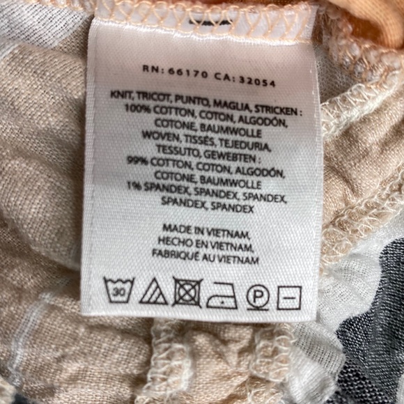 ANTHRO Little Yellow Button Striped Top - Picture 6 of 8